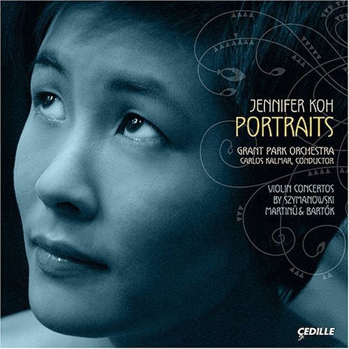the album cover for Jennifer Koh - Portraits