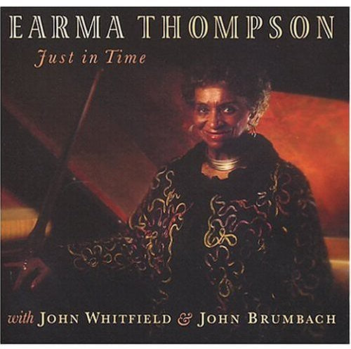 the album cover for Earma Thompson - Just in Time