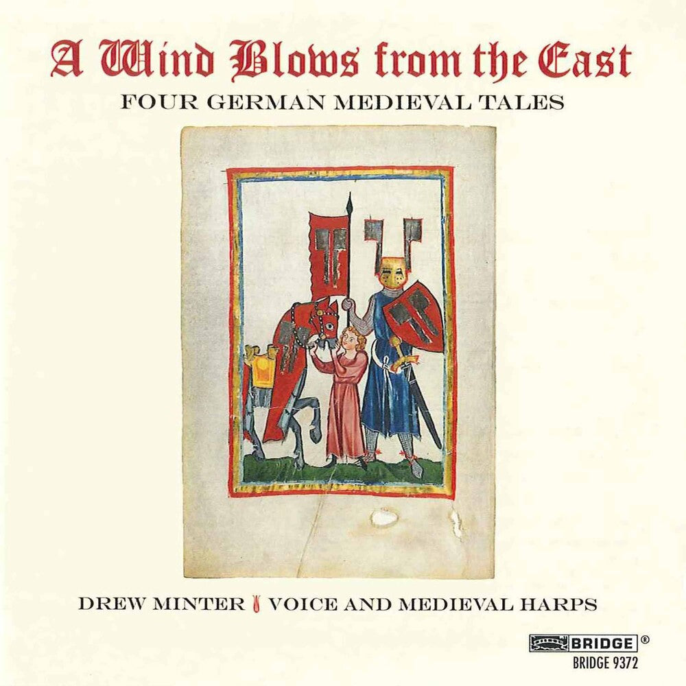 the album cover for Drew Minter - Wind Blows from the East: Four German / Various