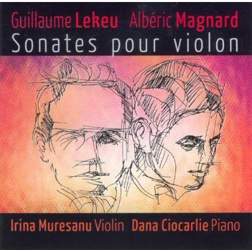 the album cover for Irina Muresanu - Violin Sonata