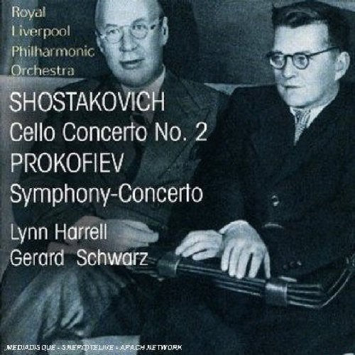 the album cover for Lynn Harrell - Symphony-Concerto / Cello Concerto No 2 [Digipak]