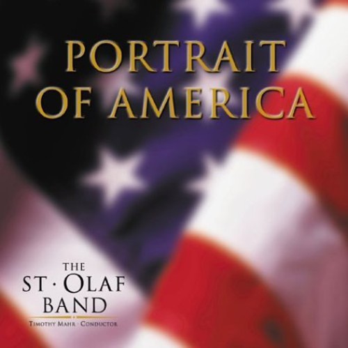 the album cover for St. Olaf Band - Portrait of America