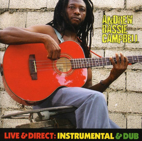 the album cover for Andrew Campbell - Live and Direct