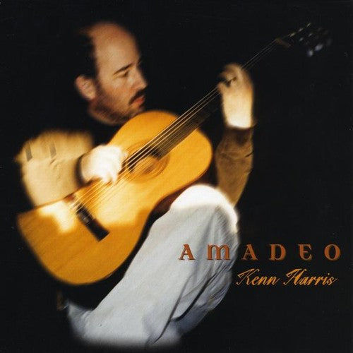 the album cover for Kenn Harris - Amadeo
