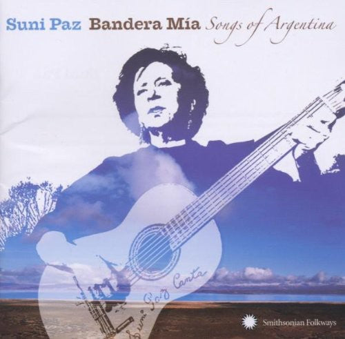 the album cover for Suni Paz - Bandera Mia: Songs of Argentina