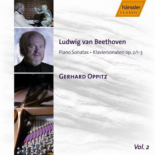 the album cover for Gerhard Oppitz - Piano Sonatas
