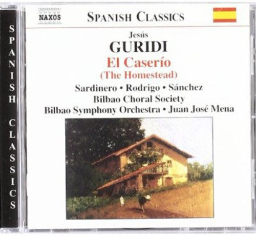 the album cover for Juan JosÃ© Mena - El Caserio