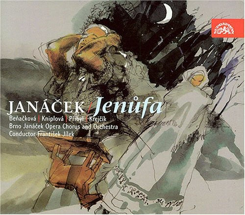the album cover for Nad?Âžda KniplovÃ¡ - Jenufa
