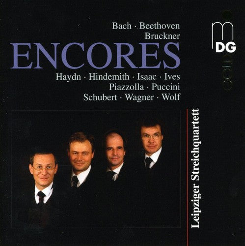 the album cover for Streichquartett / Schubert / Wagner / Bach - Encore