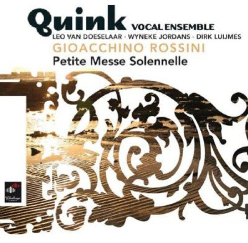 the album cover for Quink Vocal Ensemble - Petite Messe Solonnelle
