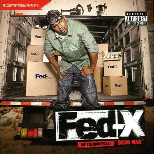 the album cover for Fed X - Drug War