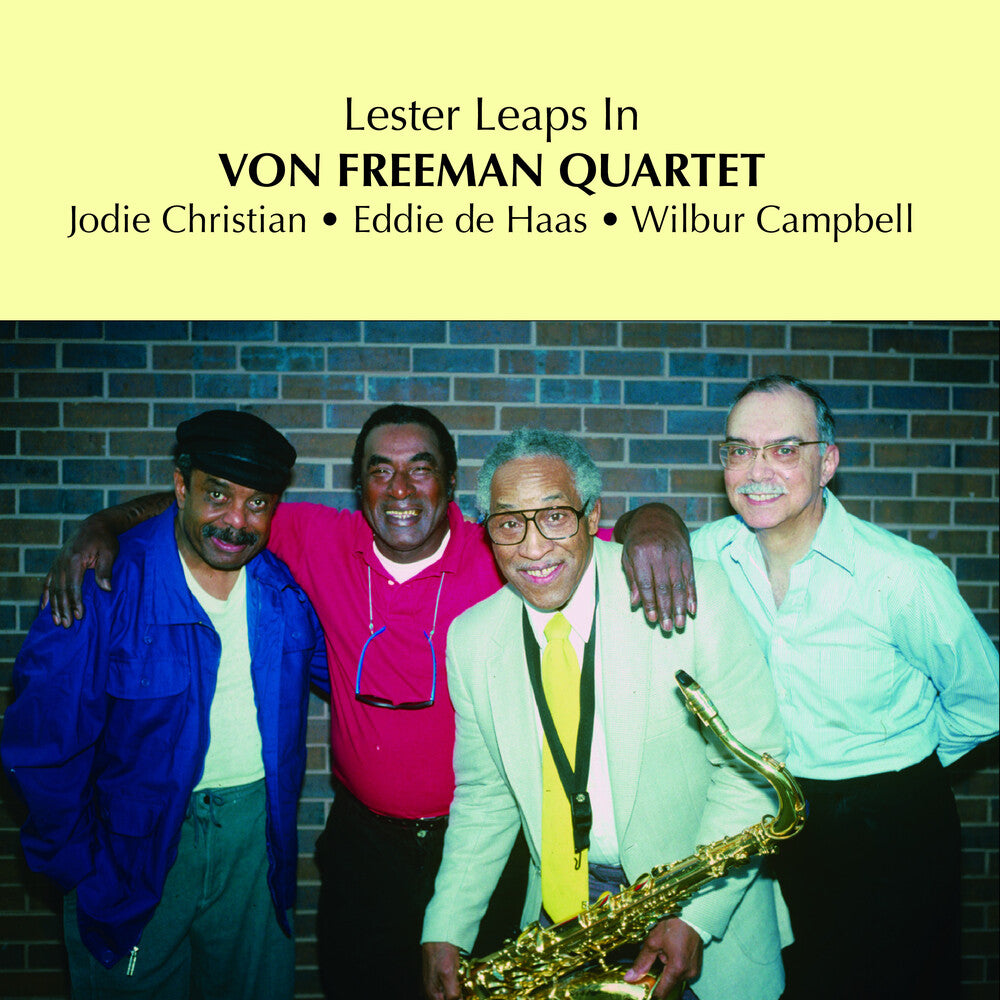 the album cover for Von Freeman - Lester Leaps In [Import]