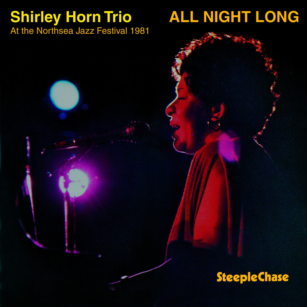 the album cover for Shirley Horn - All Night Long [Import]