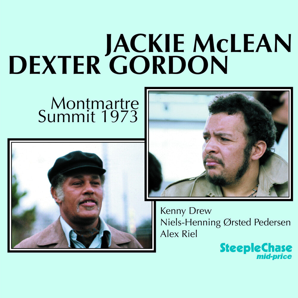 the album cover for Jackie Mclean / Gordon,Dexter - Montmartre Summit 1973