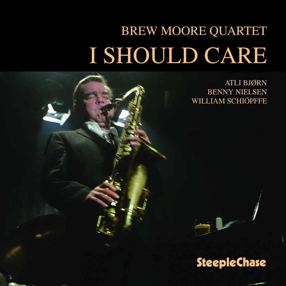 the album cover for Brew Moore - I Should Care [Import]