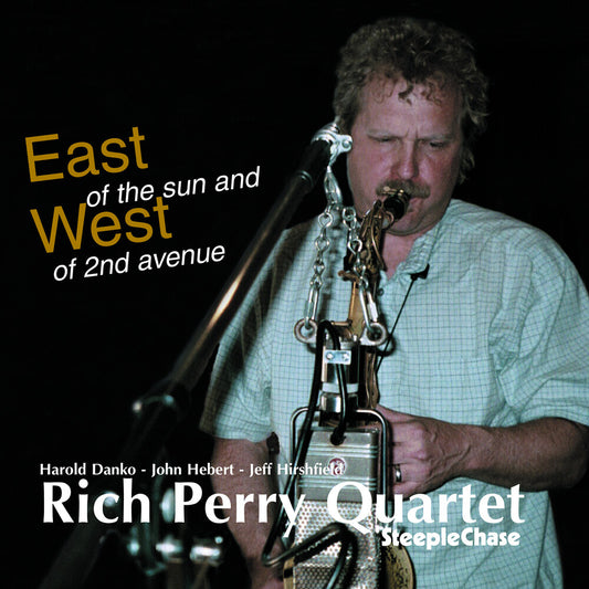 the album cover for Peter Sommer (Saxophone) - East Of The Sun and West Of 2nd Avenue
