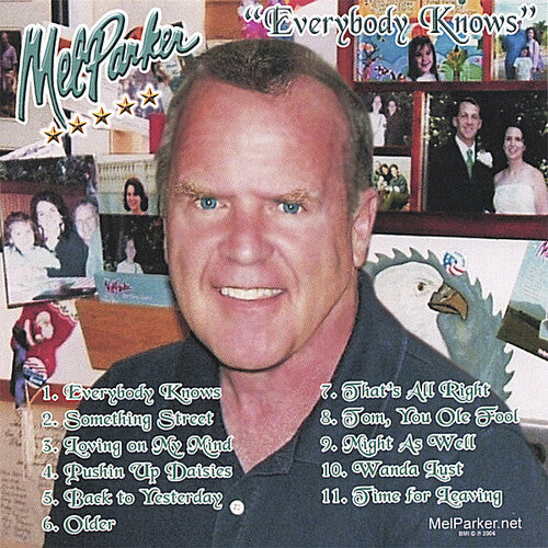 the album cover for Mel Parker - Everybody Knows
