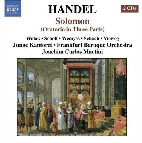 the album cover for Joachim Carlos Martini - Solomon