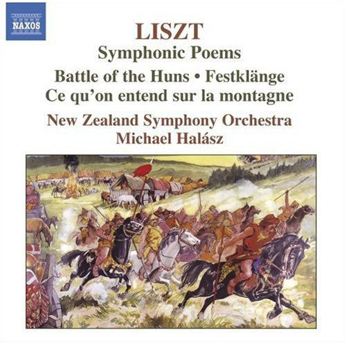 the album cover for Michael Halasz - Symphonic Poems