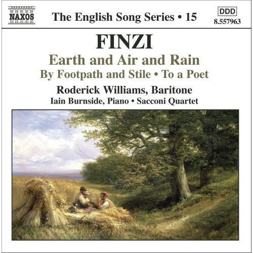 the album cover for G. Butterworth - Earth & Air & Rain