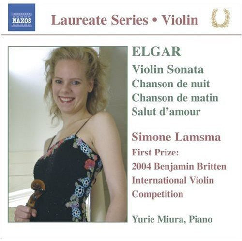 the album cover for Simone Lamsma - Violin Recital