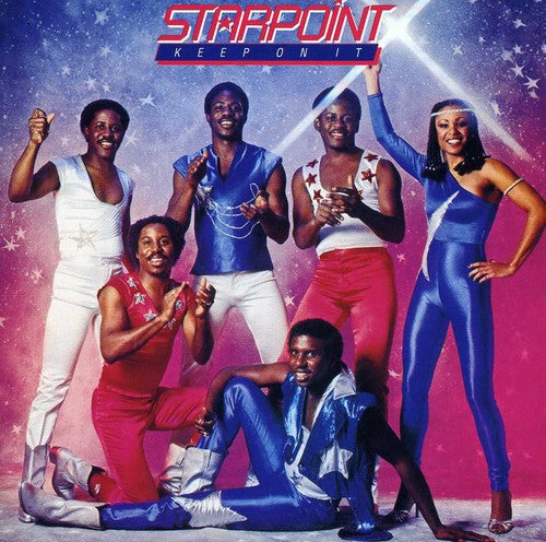 the album cover for Starpoint - Keep On It [Import]