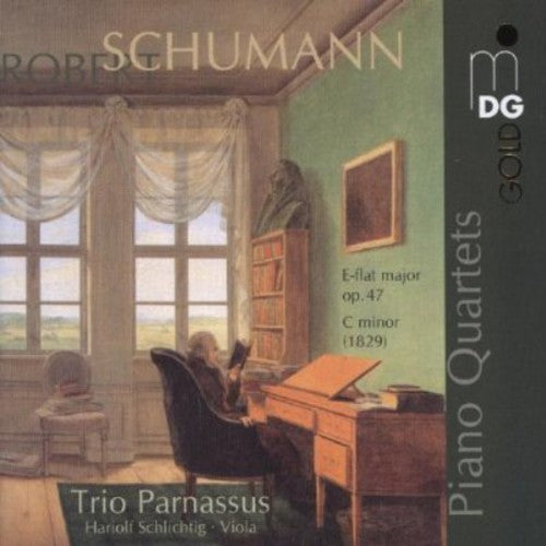 the album cover for C. SCHUMANN - Piano Quartets