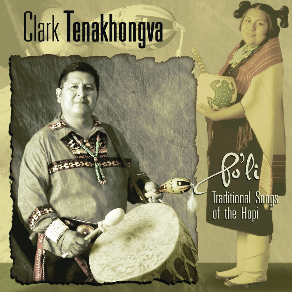 the album cover for Clark Tenakhongva - Po'li