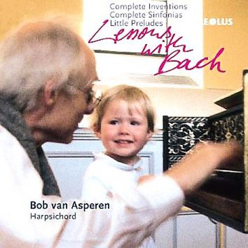 the album cover for J.S. Bach - Lessons With Bach