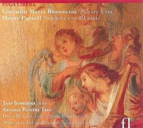 the album cover for Bononcini/Purcell - Trio Sonatas