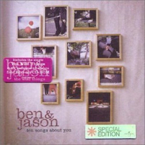 the album cover for Ben & Jason - 10 Songs About You