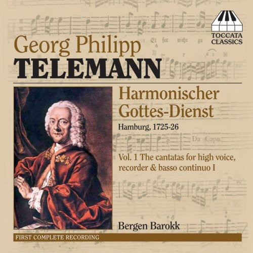 the album cover for Bergen Baroque - Musical Divine Service 1