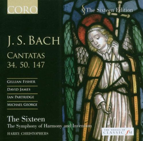 the album cover for Harry Christophers - Cantatas