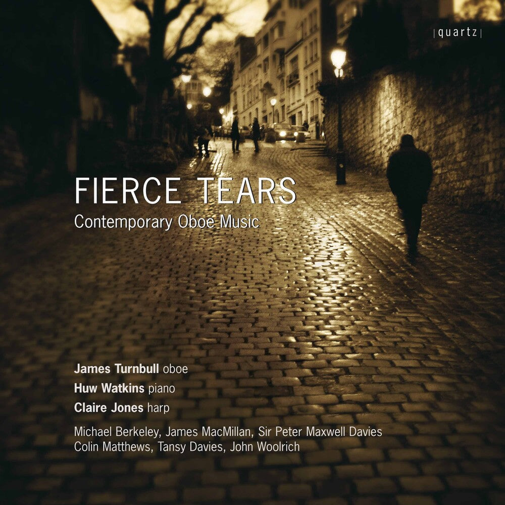 the album cover for Huw Watkins - Fierce Tears