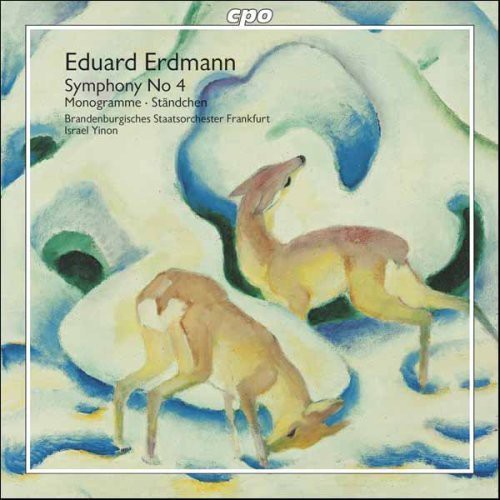 the album cover for Israel Yinon - Symphony No 4