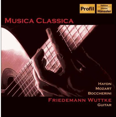the album cover for Friedemann Wuttke - Musica Classica
