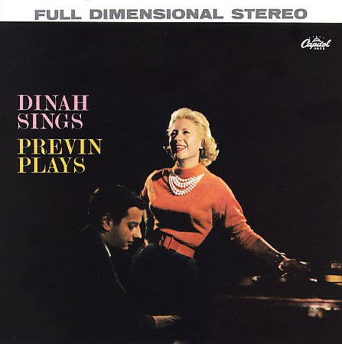 the album cover for Dinah Shore - Dinah Sings Previn Plays
