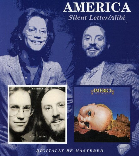 the album cover for America - Silent Letter/Alibi [Import]