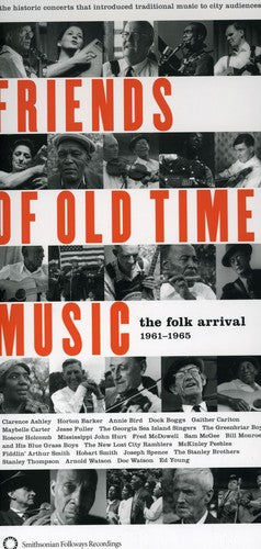 the album cover for Friends Of Old Time Music Folk Arrival 1961-1965 - Friends of Old Time Music: Folk Arrival 1961-1965