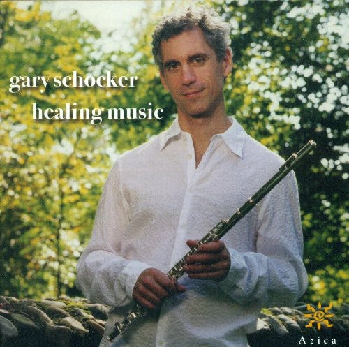the album cover for GARY SCHOCKER - Healing Music