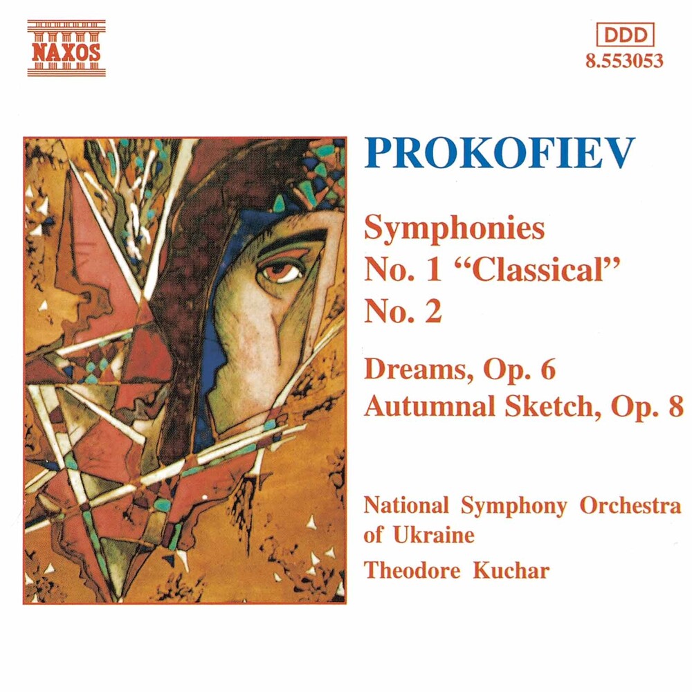 the album cover for Ukraine National Symphony Orchestra - Symphonies 1 & 2