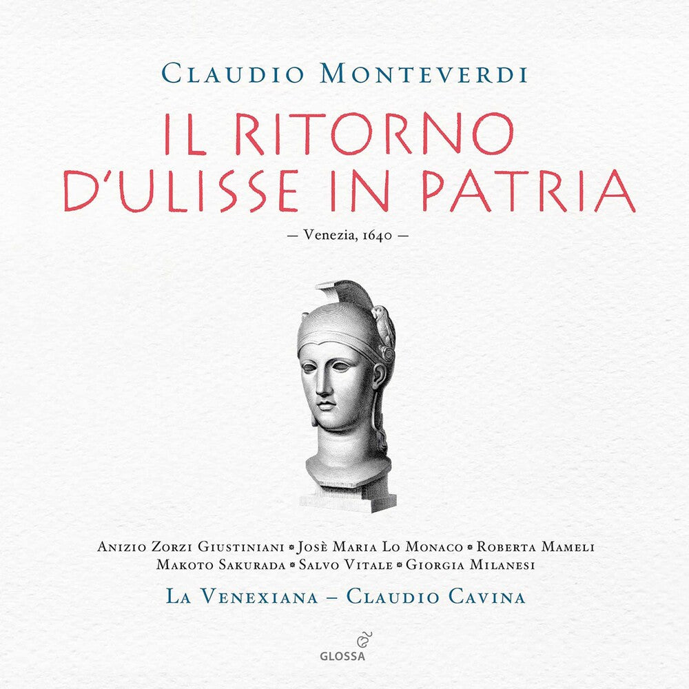 the album cover for Monteverdi / Giustiani / Monaco / Mameli / Vitale - II Ritorno D'ulisse in Patria