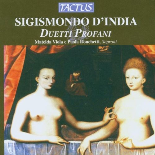 the album cover for S. D'INDIA - Duetti Profani