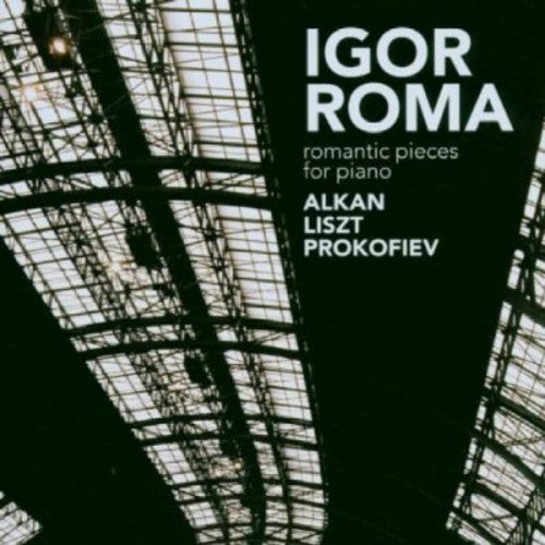 the album cover for Igor Roma - Romantic Pieces for Piano