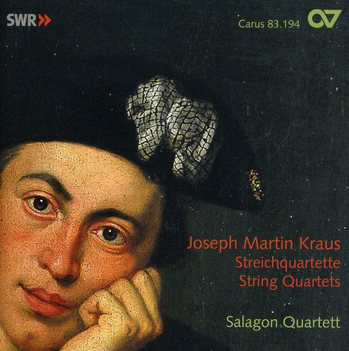 the album cover for Joseph Martin Kraus - String Quartets