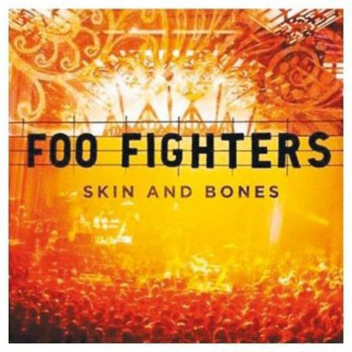 the album cover for Foo Fighters - Skin and Bones