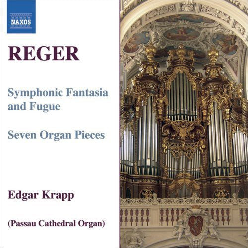 the album cover for Edgar Krapp - Symphonic Fantasia & Fugue