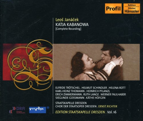 the album cover for Ernst Richter - Katja Kabanowa
