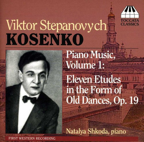 the album cover for Natalya Shkoda - Eleven Etudes in the Form of Old Dances