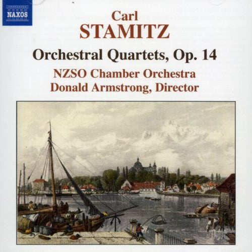 the album cover for Donald Armstrong - Orchestral Quartets
